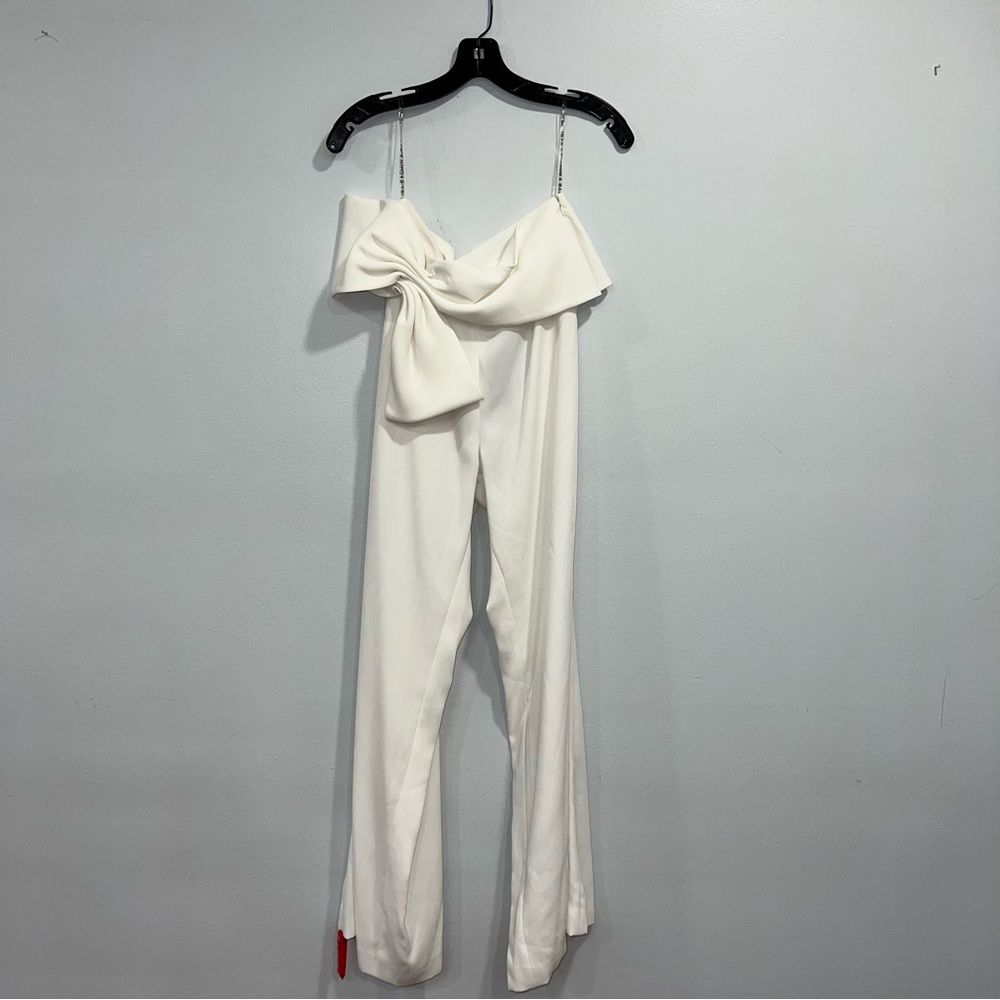 Sachin & Babi Ivory Whitley Flare Leg With Waist Large Bow Detail Pants -Reemoly - Picture 11 of 16
